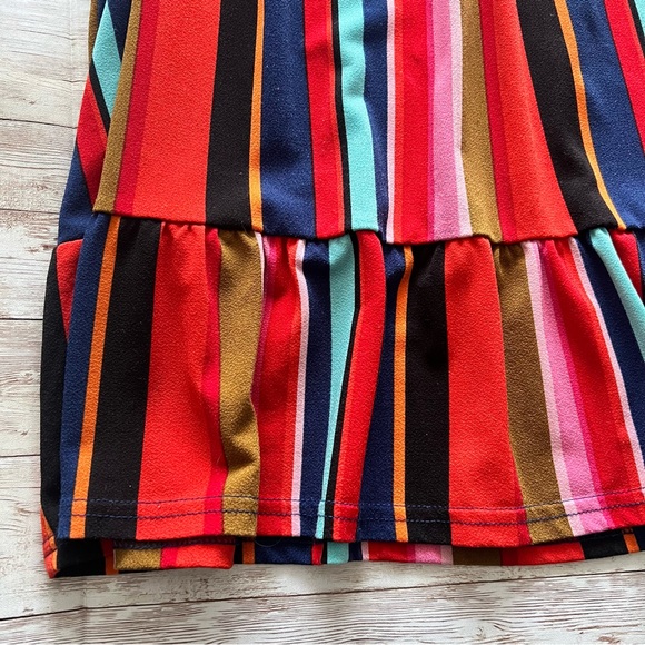 Striped peplum tank top (size XL) - Picture 5 of 7